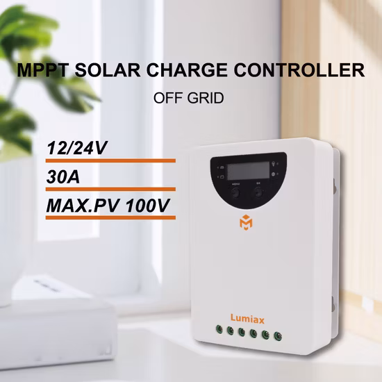12V/24V/48V 30A Controlador solar MPPT Controlador de cargador de sistema solar solar